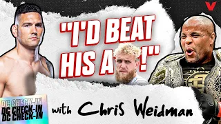 Chris Weidman WANTS TO BOX Anderson Silva, "WOULD BEAT" Jake Paul | Daniel Cormier Check-In