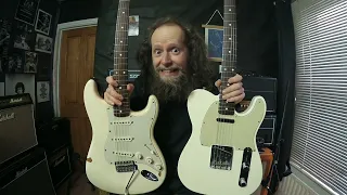 Meet Mr White's Telecaster Brother & A Very Happy Dave :)