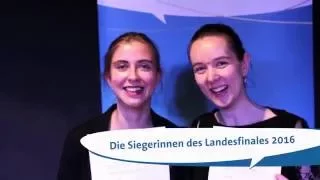 Jugend debattiert international Landesfinale 2016