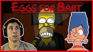 EGGS FOR BART SIMPSONS HORROR GAME! | New Simpsons Horror Game | Eggs for Bart Horror Game