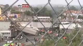 Spain Train Crash: Dozens Killed And Injured