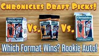 2021 Chronicles Basketball Draft Picks Box Battle! Blaster v Hanger v Fat Packs - Which One Wins??