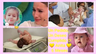 Los 6 meses de Anita🎀 Deseo, Nacimiento y mejores momentos  ❤ #Pampita