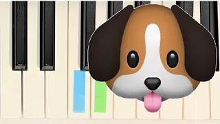 ❗САМАЯ  ПРОСТАЯ МЕЛОДИЯ  на пианино🐶🎹 (Вальс СОБАЧЕК)