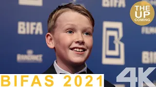 Jude Hill interview on Belfast, Kenneth Branagh, Judi Dench – BIFAs 2021