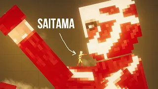 Saitama vs Attack on Titan [Zebra Gaming TV] People Playground