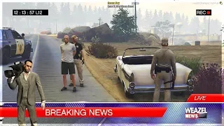 The GREATEST News Channel on GTA 5 RP (Kid Gets Framed and Arrested)