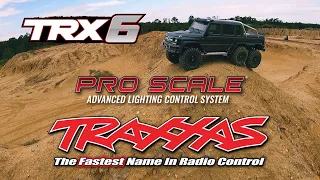 Traxxas TRX6 Mercedes G63 Pro Scale bash and crawl at the Pit!!