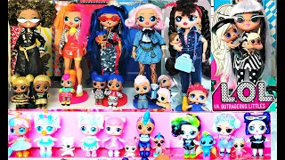 МОЯ КОЛЛЕКЦИЯ СЕМЕЙКИ ЛОЛ + LOL surprise OMG Lights Groove Babe/Новые ЛОЛ ОМГ Лайтс/Collect OMG Doll