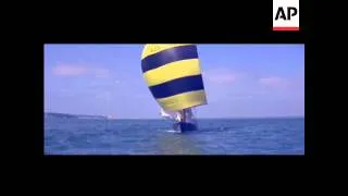 NEWS IN CINEMASCOPE  - COLOUR - COWES WEEK - NO SOUND