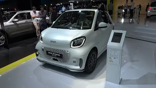 2020 Smart EQ ForTwo Electric Convertible: 4K Exterior Interior - IAA 2019 Frankfurt