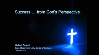 Success from God's Perspective