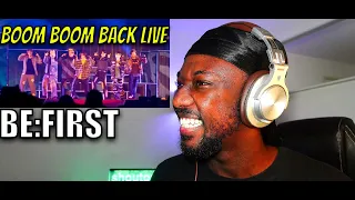 BE:FIRST / Boom Boom Back - Live from BE:FIRST 1st One Man Tour | REACTION