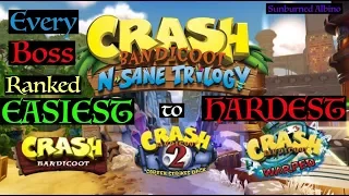 All Crash Bandicoot N Sane Trilogy Bosses Ranked Easiest to Hardest