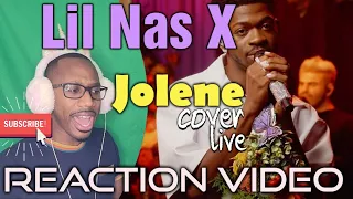 He's meant for Country! Lil Nas X 'Jolene' Dolly Parton Cover Live REACTION video