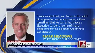 NC's Mark Meadows was also on Trump phone call to Ga. officials