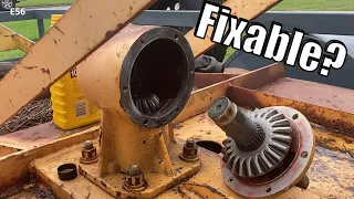 Brush Hog Gearbox Input Shaft Seal Repair-- Cheap and Easy!