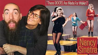 Nancy Sinatra - These Boots Are Made For Walkin' (REACTION) with my wife