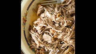 Instant Pot BBQ Pulled Pork Tenderloin