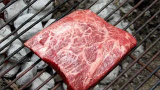 How to cook a flat iron steak on a grill in South Mississippi