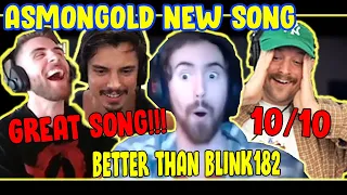 Xaryu , Venruki & Rich react to Asmongold NEW Song | Mitch Jones FreeStyle