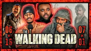 NEGAN IS HERE! The Walking Dead 6x16 & 7x1 REACTION