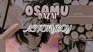 The Outsiders react to Ponyboy as Osamu Dazai (1/?)