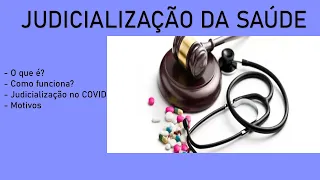 Judicialização da Saúde