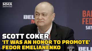 Scott Coker: 'It Was An Honor To Promote' Fedor Emelianenko | Bellator 290 | MMA Fighting