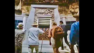 #2 Uncropped 35mm Film Scan - Visitors Centre Entrance Scene - Jurassic Park (1993)