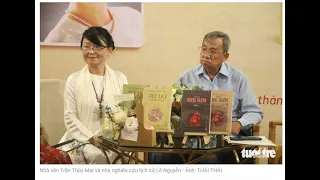 Nhà văn Trần Thùy Mai tham khảo các tư liệu triều Nguyễn để viết tiểu thuyết lịch sử