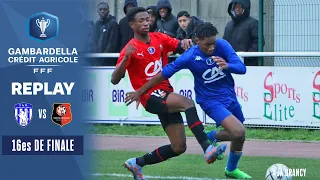 16es I JA Drancy-Stade Rennais U18 en replay I Coupe Gambardella-Crédit Agricole 2022-2023