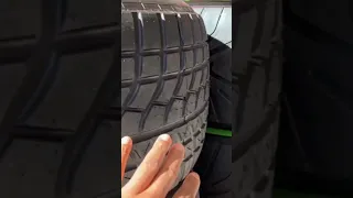 FORMULA 1 TYRE TREAD DIFFERENCES