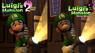 Luigi's Mansion 2 (Dark Moon) Switch + 3DS Cutscenes Comparison