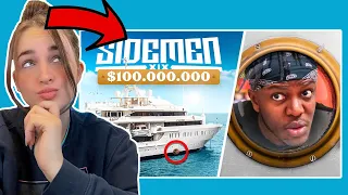 REACTION: SIDEMEN $100,000,000 SUPERYACHT HIDE AND SEEK