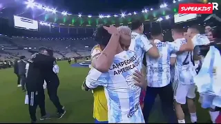 #neymar #messi #abrazo #copa_america EL ABRAZO DE MESSI Y NEYMAR QUE DA LA VUELTA AL MUNDO- fútbol