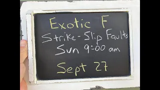 Exotic F - Strike-Slip Faults