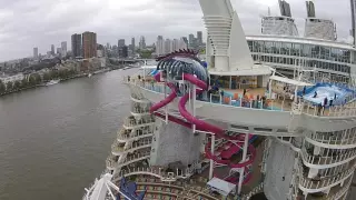 HARMONY OF THE SEAS CRUISESHIP BY DRONE DJI  ROTTERDAM 24 MEI 2016FIN vpj