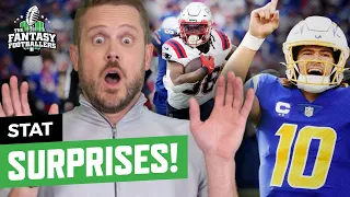 Stat Surprises + Keeper Decisions, Rotten Commissioners | Fantasy Football 2023 - Ep. 1405