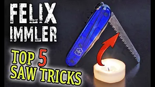 5 Tricks how to increase the Wood Saw performance - Victorinox Swiss Army Knife Tips & Tricks