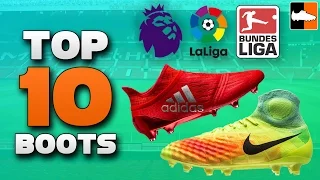 Top 10 Boots for the 2016-17 Season | Best Soccer Cleats