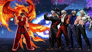 [KOF Mugen] God Kim vs Rugal Team