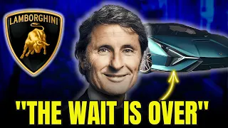It's Finally HERE! Lamborghini CEO Reveals Hydrogen Supercar and SHOCKS the Customers!