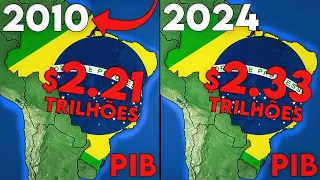 POR QUE a ECONOMIA do BRASIL está ESTAGNADA há 14 ANOS?