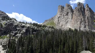 North Inlet with Cascade Falls, Lake Nokoni and Lake Nanita