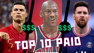 Top 10 Highest Paid Athletes in History