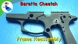 BERETTA CHEETAH STEP BY STEP -Beretta cheetah reassembly for Beretta model 84 and Beretta 85 cheetah