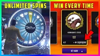 GTA Online The Diamond Casino & Resort DLC Update - WIN EVERY TIME! Blackjack, Horse Racing & MORE!