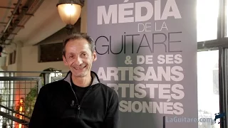 François Vendramini - Salon de la guitare de la Bellevilloise 2015 - Interview