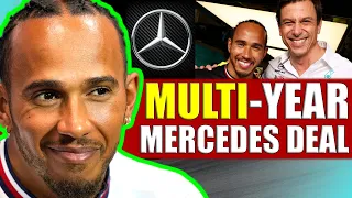 Hamilton's NEW Mercedes Contract: Details LEAKED 😱 F1 News